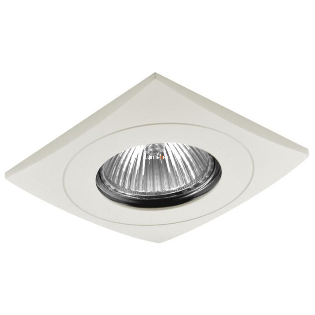 Spot încastrat cu colțuri drepte, 8,4x8,4 cm, bej - Elegant Emithor 71021