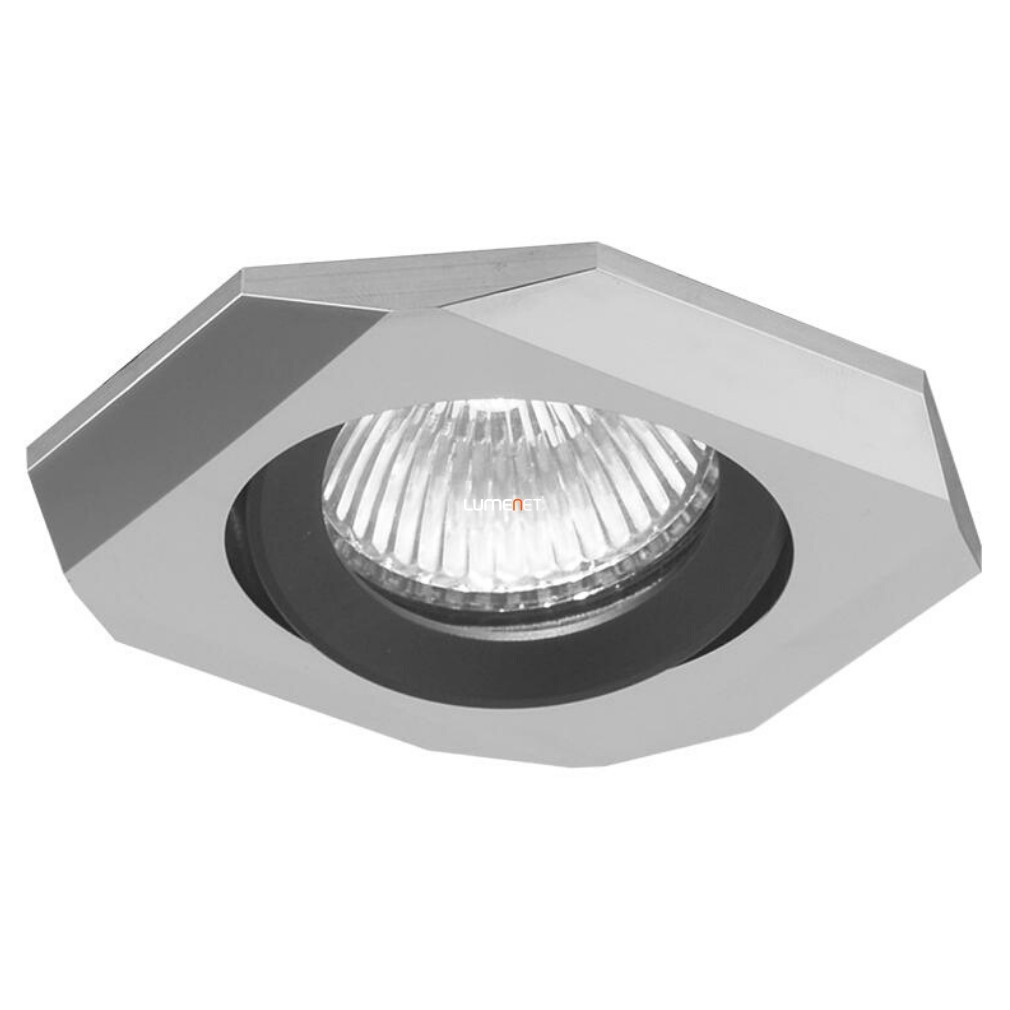 Spot lumina cu unghi încastrat, crom-negru - Elegant Emithor 71058