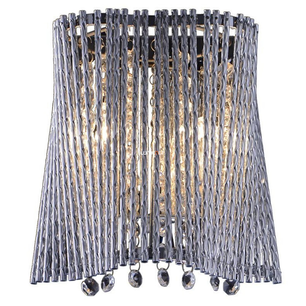Lampa de perete din cristal cu două surse de lumină LED - Zonda Luxera 46106