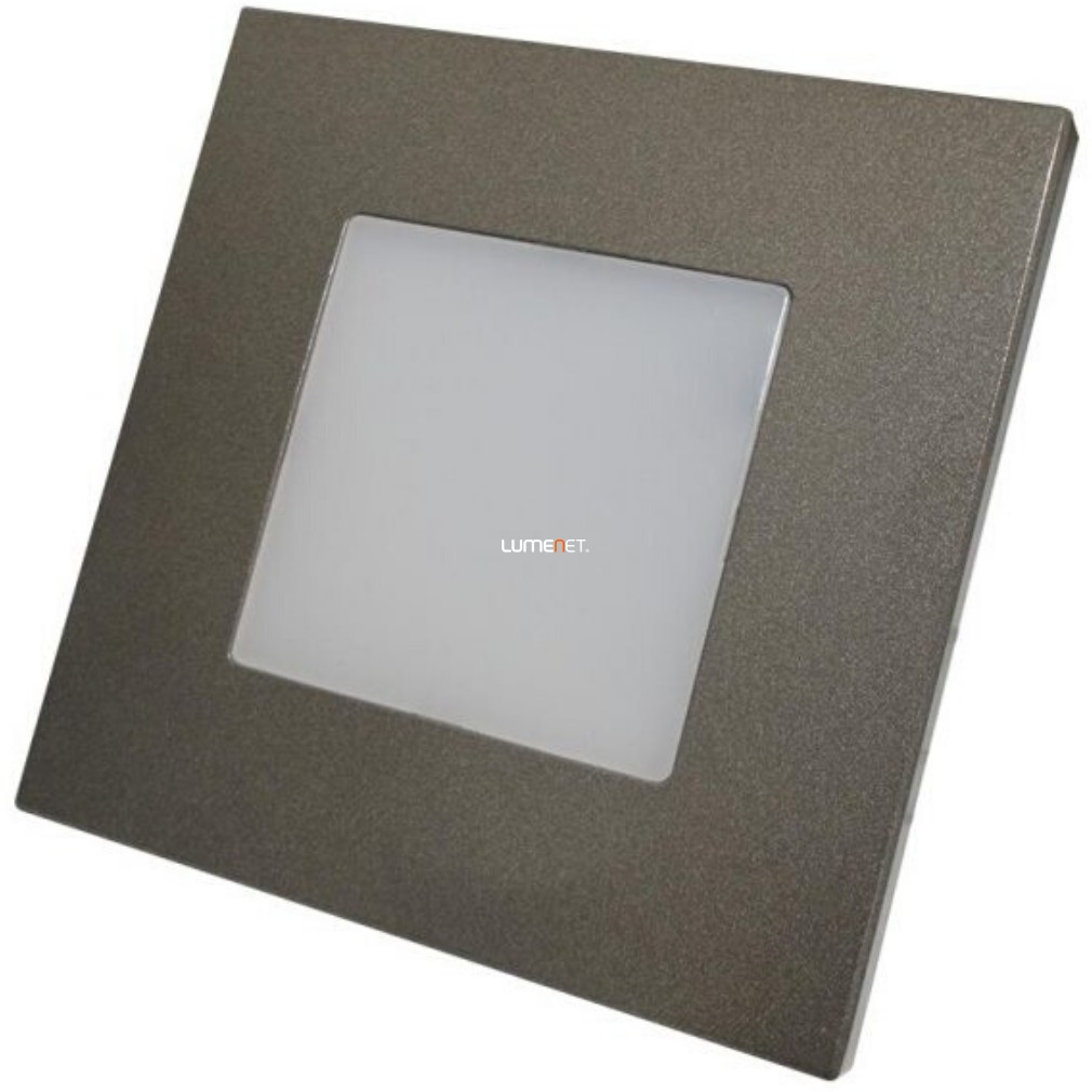 LED încastrat pentru iluminarea treptelor, modul LED de 1 W, alb rece, antracit - Step Light Emithor 48305