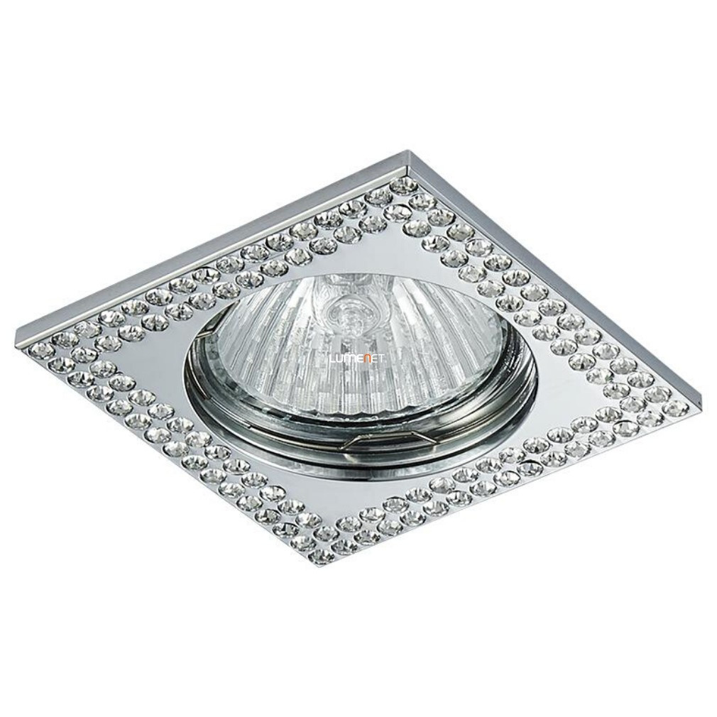 Spot lumina cu unghi încastrat, cu pietre de cristal, crom - Crystals Emithor 71077