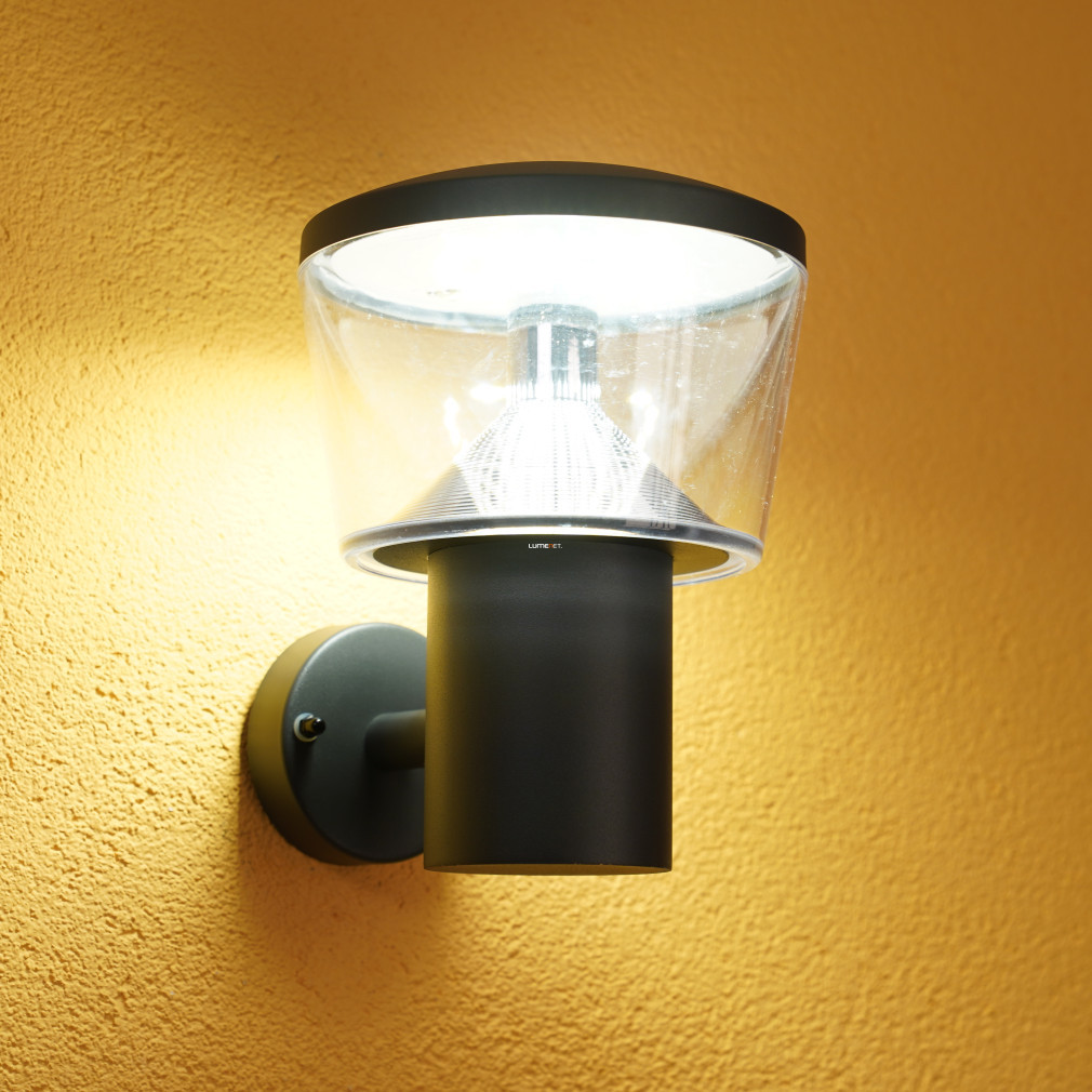 Lampă LED de exterior pentru perete 11 W, alb rece, antracit - Dublin Prezent 66004