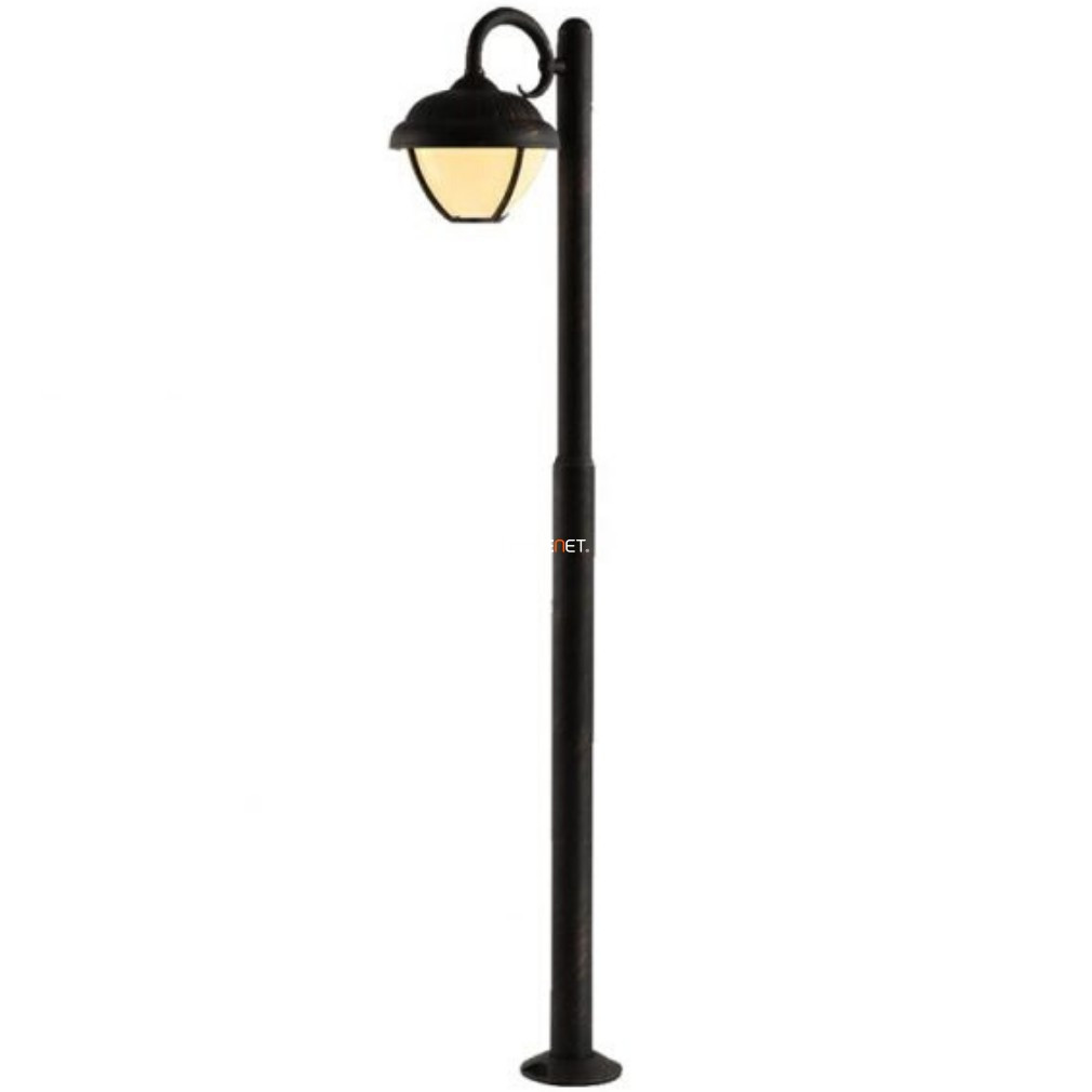 Lampa LED de exterior 7 W, alb cald, 100 cm, negru-antic-opal - Nebraska Prezent 39019