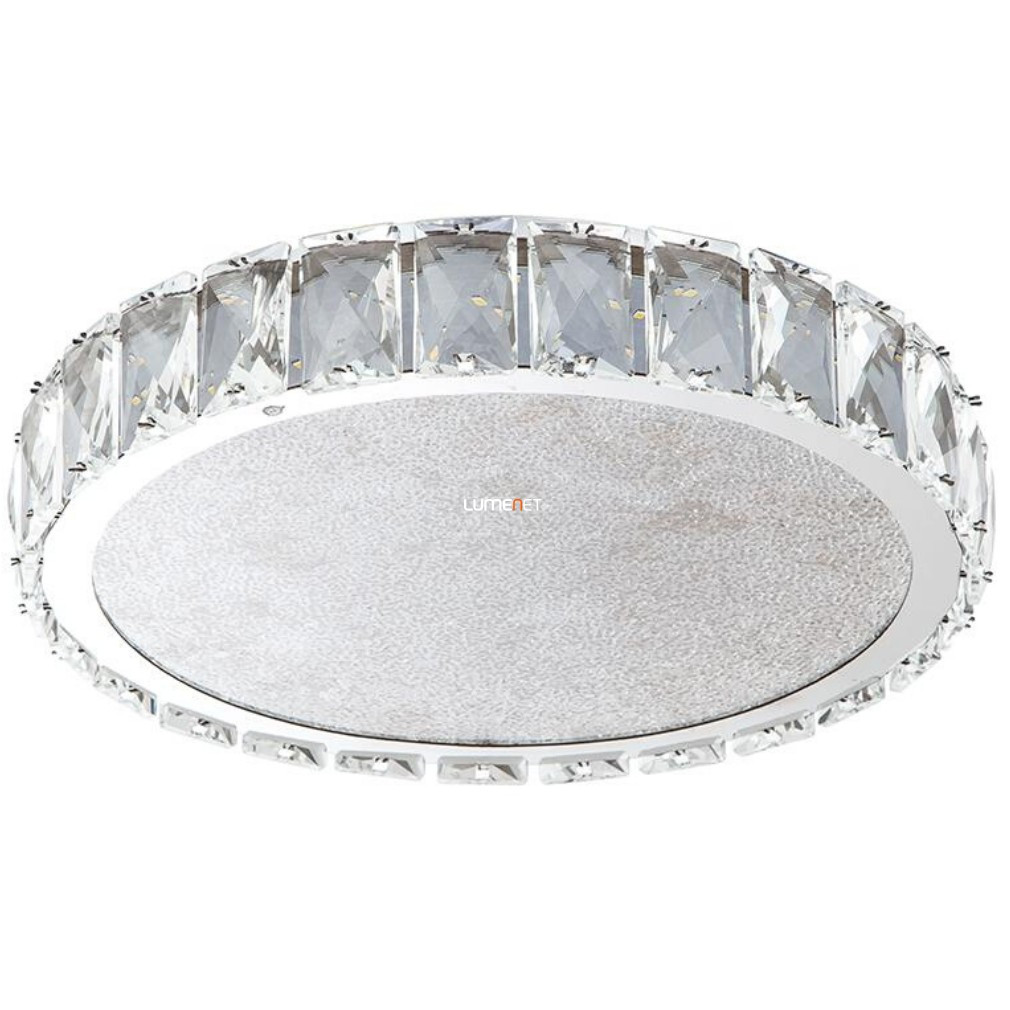 Lampa LED de tavan cu cristale 20 W, alb cald, crom - Giro Luxera 62406