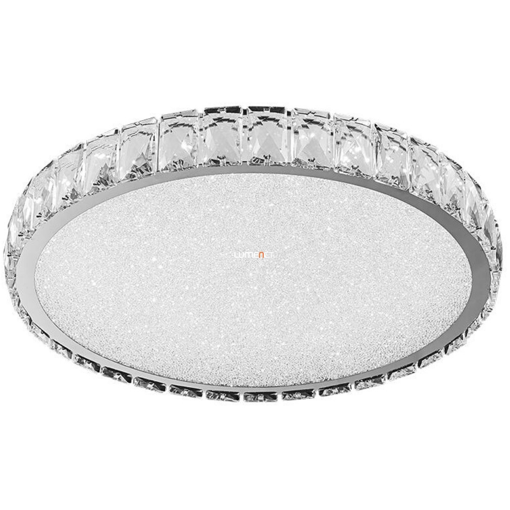 Lampa LED de tavan cu cristal 60 W, alb cald, crom - Giro Luxera 62424