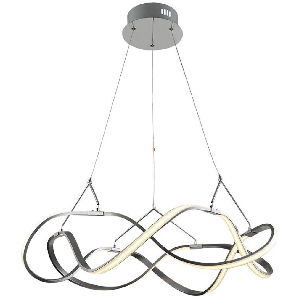 Lampa suspendată cu LED 35 W, alb cald, crom-alb - Minuet Luxera 18104