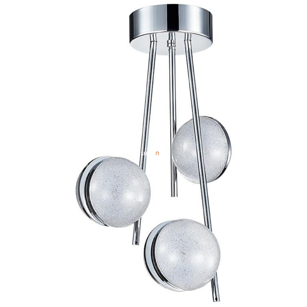 Lampa LED de tavan 24 W, alb rece, argintiu opal - Malcolm Luxera 62435