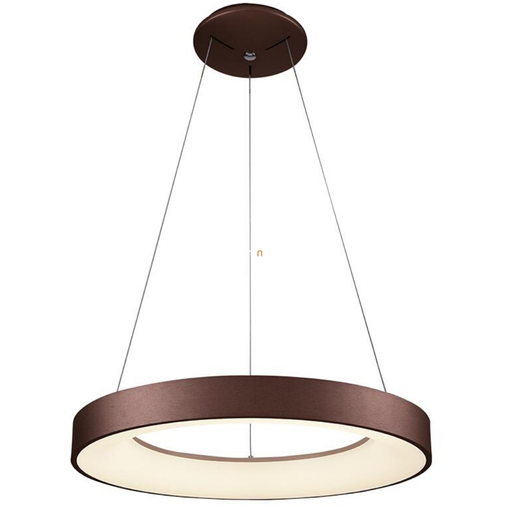 Lampă suspendată cu LED reglabilă cu întrerupător, 50 W, alb rece, maro-alb - Gentis Luxera 18407