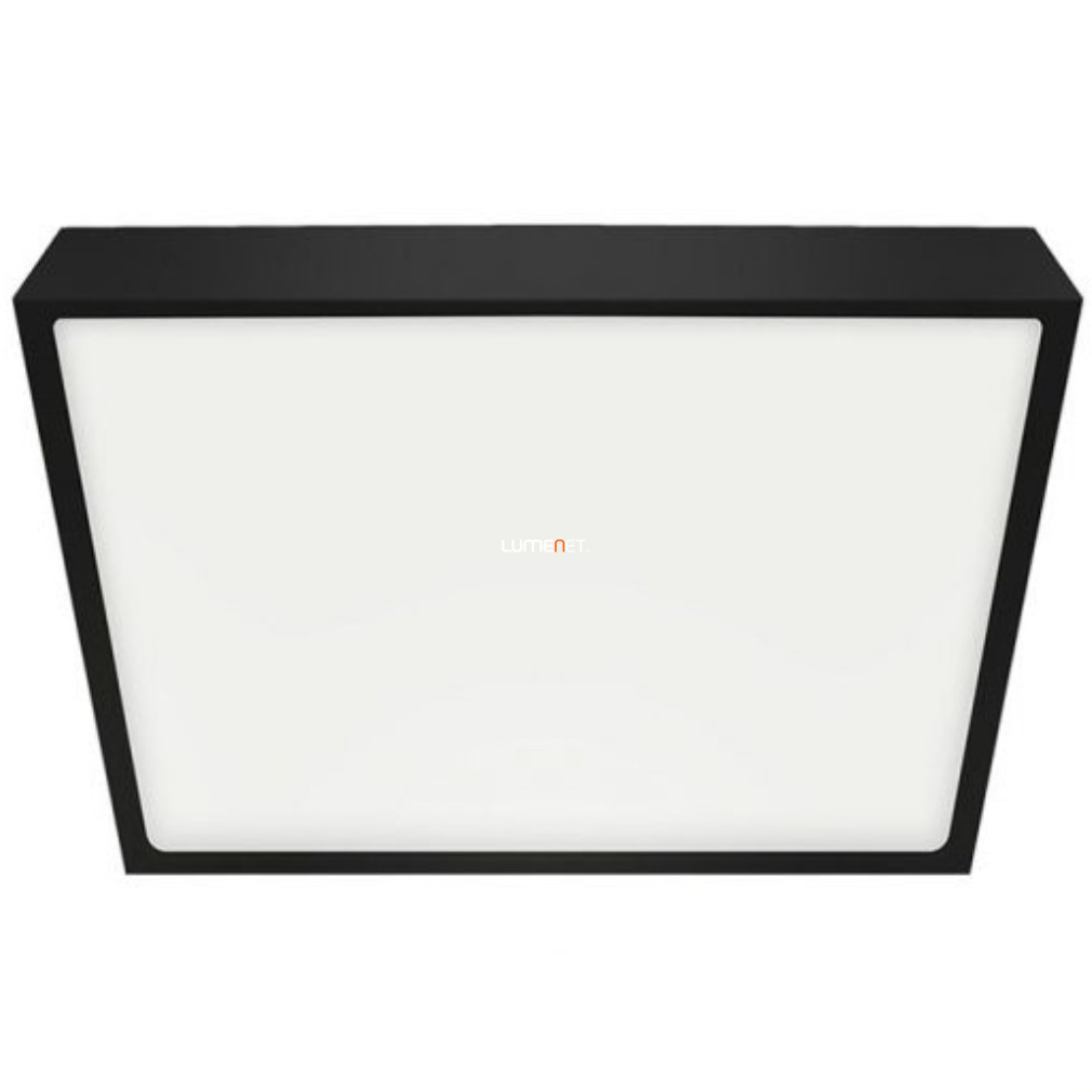 Lampă LED de tavan unghiulară cu modul LED de 12 W, alb rece, negru mat - Lenys Emithor 49047