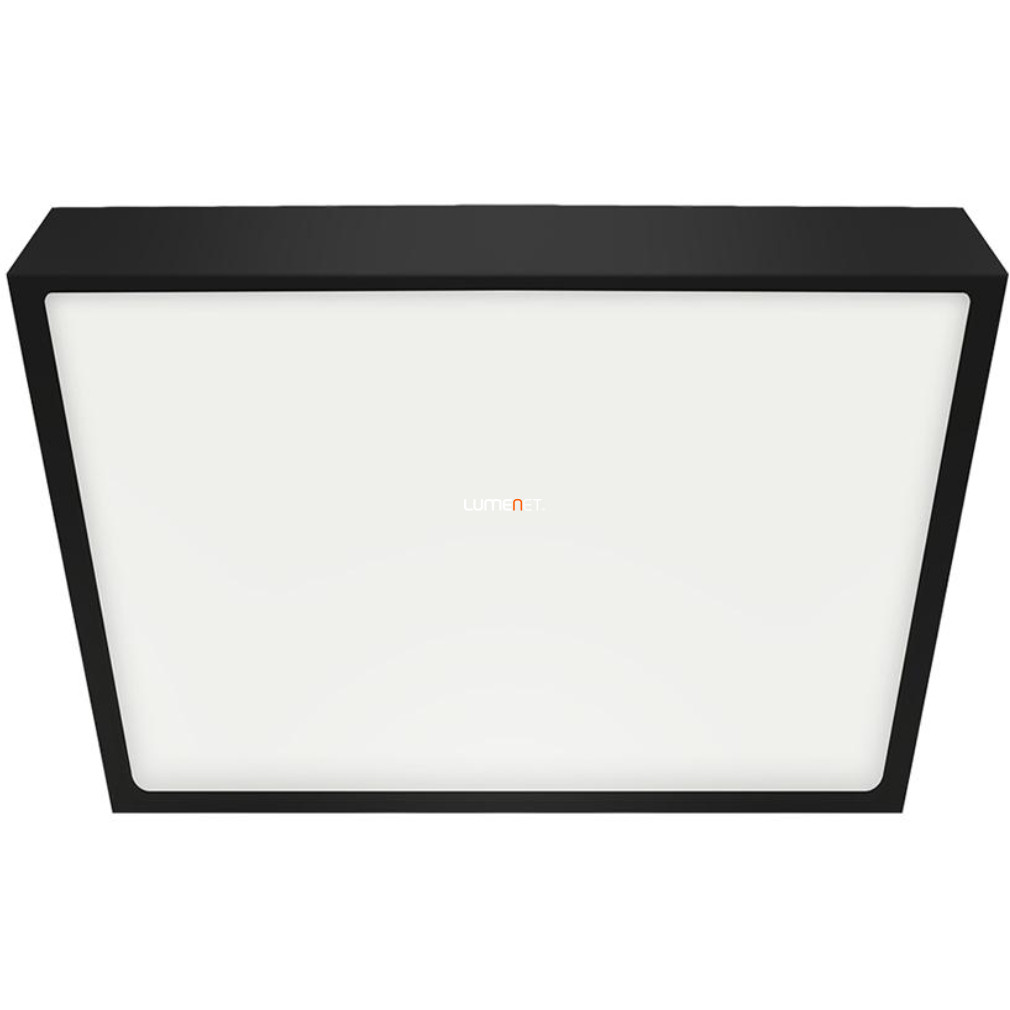 Plafonieră pătrată cu LED 24 W Modul LED, alb rece, negru mat (Lenys)