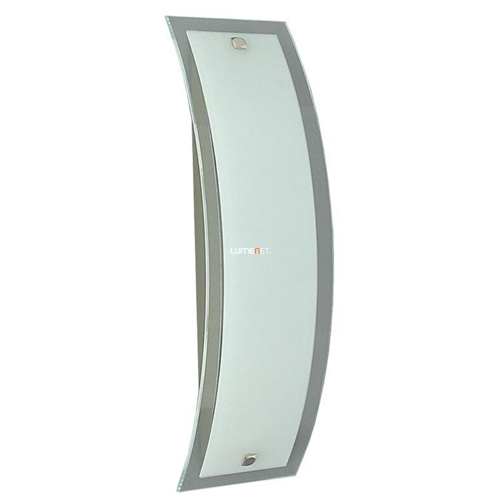 Lampa de perete cu două becuri, alb-argintiu - Riga Prezent 826