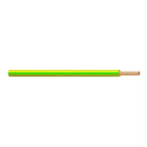   H07V-K 1x 25 verde/galben (100) 450/750V cablu flexibil cu un singur conductor răsucit (M-kh, Mkh)