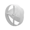 Supapă de refulare pentru ventilator, 120 mm