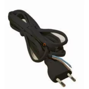   Cablu MTL cu conector FLEXO, 2 m, 2x0,75 mm², negru, 4520/f, S19272, Emos