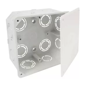   Cutie de distribuție - KO 107x107x50 mm cu capac, PVC gri, KO 100 KA Kopos