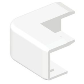  Colț exterior LV 18x13 pentru conducte de cabluri, alb, 8736 HB Kopos