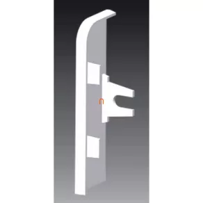   Capăt de canalizare pentru canal de cabluri LP 80x25, alb, dreapta, 8821 P HB Kopos