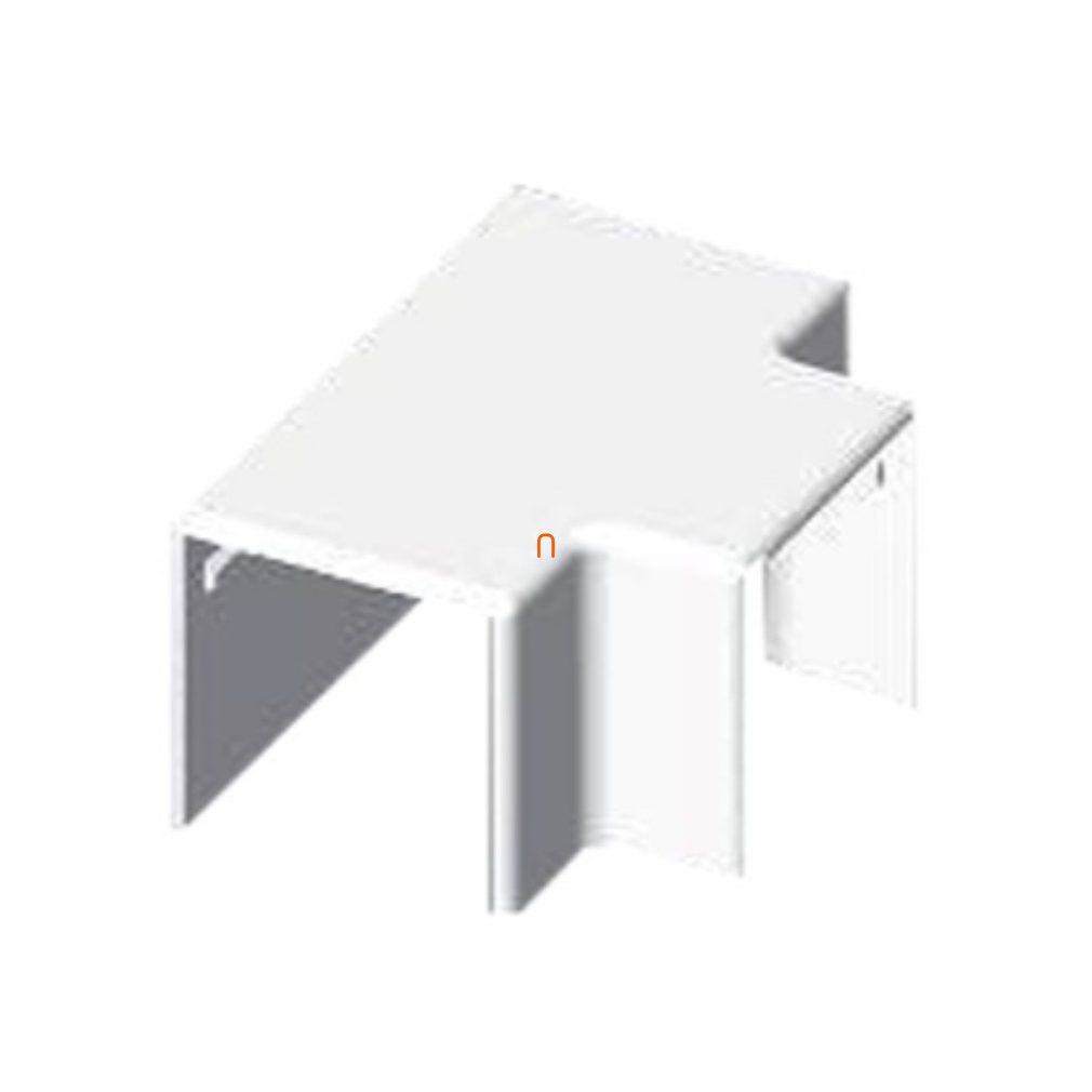 T-idom LHD 40x40 pentru canalele de cabluri, alb, 8644 HB Kopos