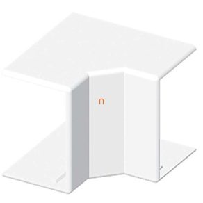   Colț interior LH 60x40 pentru canal de cabluri (reglabil) alb, 8655 HB Kopos