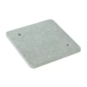   Kötődoboz hőszigetelő alátét lemez 80x80 lv.5mm, szögletes szürke, PI 80R XX Kopos