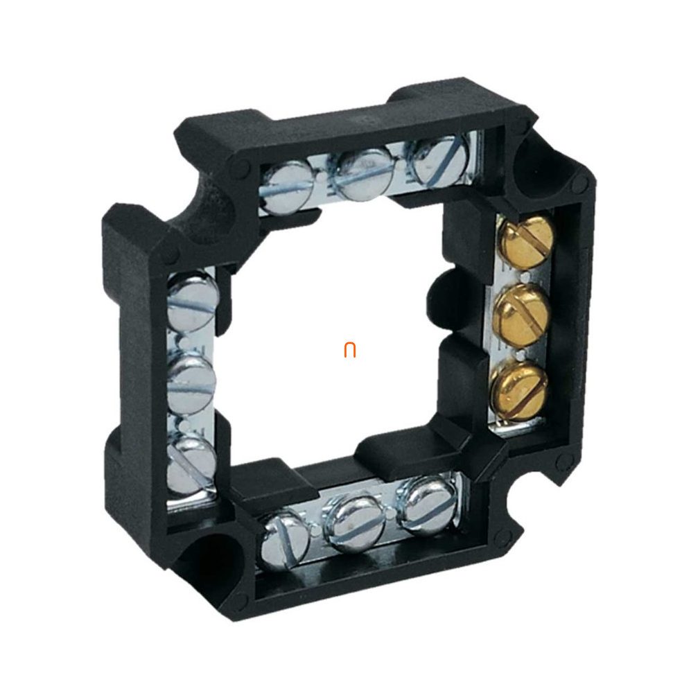Cutie de distribuție cu cleme (55,5x55,5) negru 4x3-4mm2 400V, S-66 FB Kopos