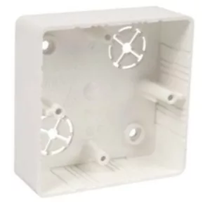   Cutie de distribuție - LK 81x81x28 (pentru ABB Classic sau Spring) albă, LK 80X28R/1 HB Kopos