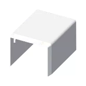   Capăt de canalizare pentru canal de cabluri LHD 17x17, alb, 8671 HB Kopos