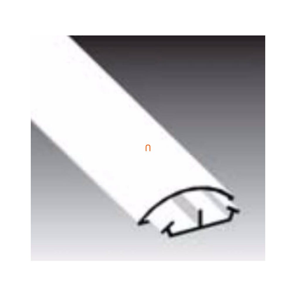 Canal de presare 34x10,5 mm alb, LO 35 HD Kopos (2 m/fir)