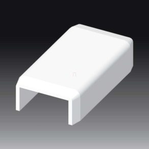 Capac pentru canal de cabluri LHD 20x10, alb, 8922 HB Kopos