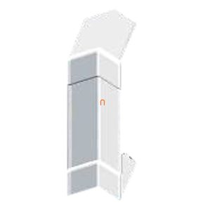   Colț interior PK 170x70 D pentru canale de cabluri, alb, 8445 HB Kopos
