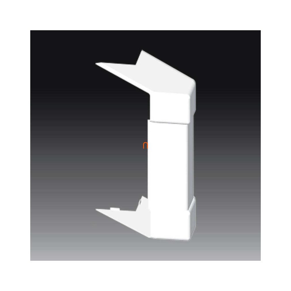 Colț exterior (reglabil) PK 170x70 D pentru canal de cabluri alb, 8446 HB Kopos