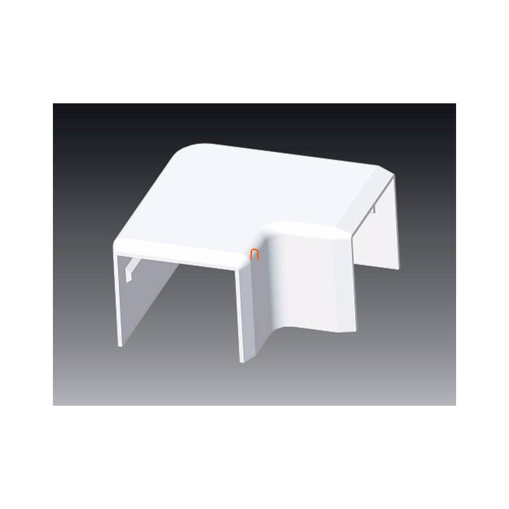 Profil plat LHD 30x25 pentru canalele de cabluri, alb, 8933 HB Kopos