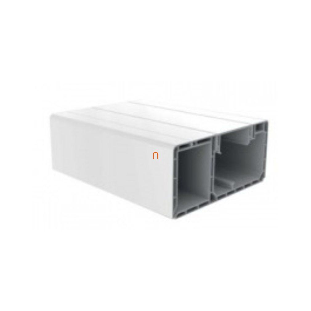 Canal de parapet 120x55 alb, PK 120X55 D HD Kopos (6 m/pachet)