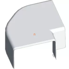   Profil plat PK 120x55 D pentru canal de cabluri, alb, 8473 HB Kopos
