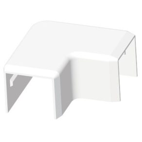   Sík idom LV 24x22 vezetékcsatornához fehér, 8793 HB Kopos