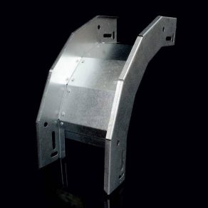   Jgheab pentru cabluri, profil încastrat, 90 grade, 125x50 mm, ignifug Sendzimir, NKO 90X50X125 S Kopos