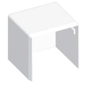   Illesztés takaró LHD  40x40 vezetékcsatornához fehér halogénmentes, 8642HF HB Kopos