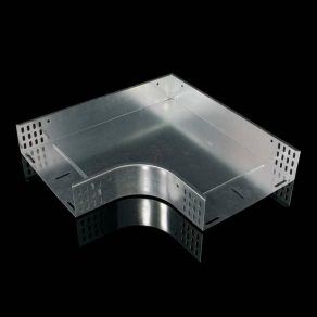   Piesă de colț pentru jgheaburi de cabluri 90 grade 200x110mm ignifugă, zincată la cald, O 90X110X200 F Kopos