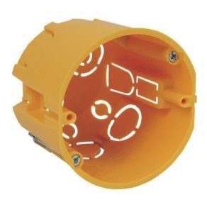   Cutie din gips-carton 1, d71 mm, adâncime 69 mm, galbenă, stivuibilă KPR 68/71L NA Kopos