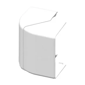   Colț exterior (reglabil) PK 90x55 D pentru canale de cabluri, alb, 8406 HB Kopos
