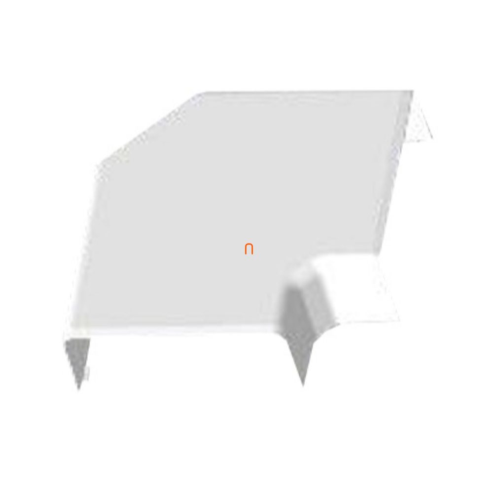 Profil plat EKD 100x40 pentru canalele de cabluri, alb, 8513 HB Kopos