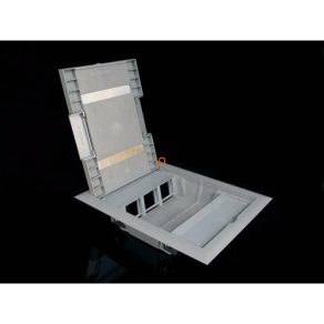   Cadru cutie de podea 330x260 gri închis 6 module, KOPOBOX 57 LB Kopos