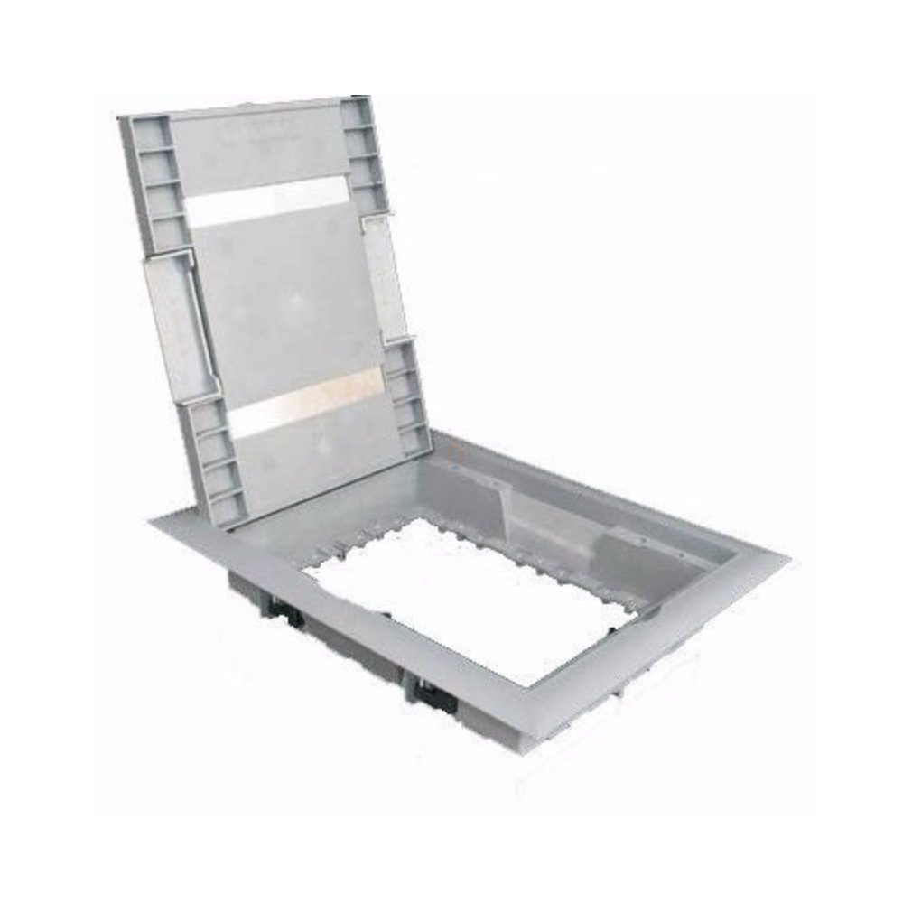 Cadru pentru cutie de podea 330x260 gri închis 6-8 module, KOPOBOX 80 LB Kopos