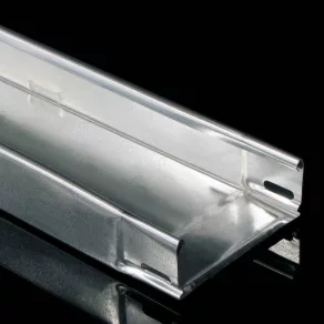   Jgheab pentru cabluri  50x125x0,70  cu capăt E90 Sendzimir, NKZIN 50X125X0.70 S Kopos (2 m/fir)