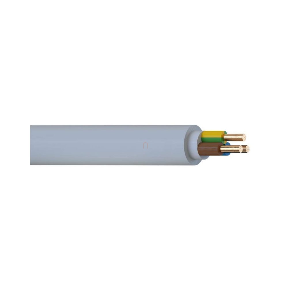 NYM-J 5x 2,5 gri (500) 300/500V cablu de instalare compact (MB-Cu, MBCu)