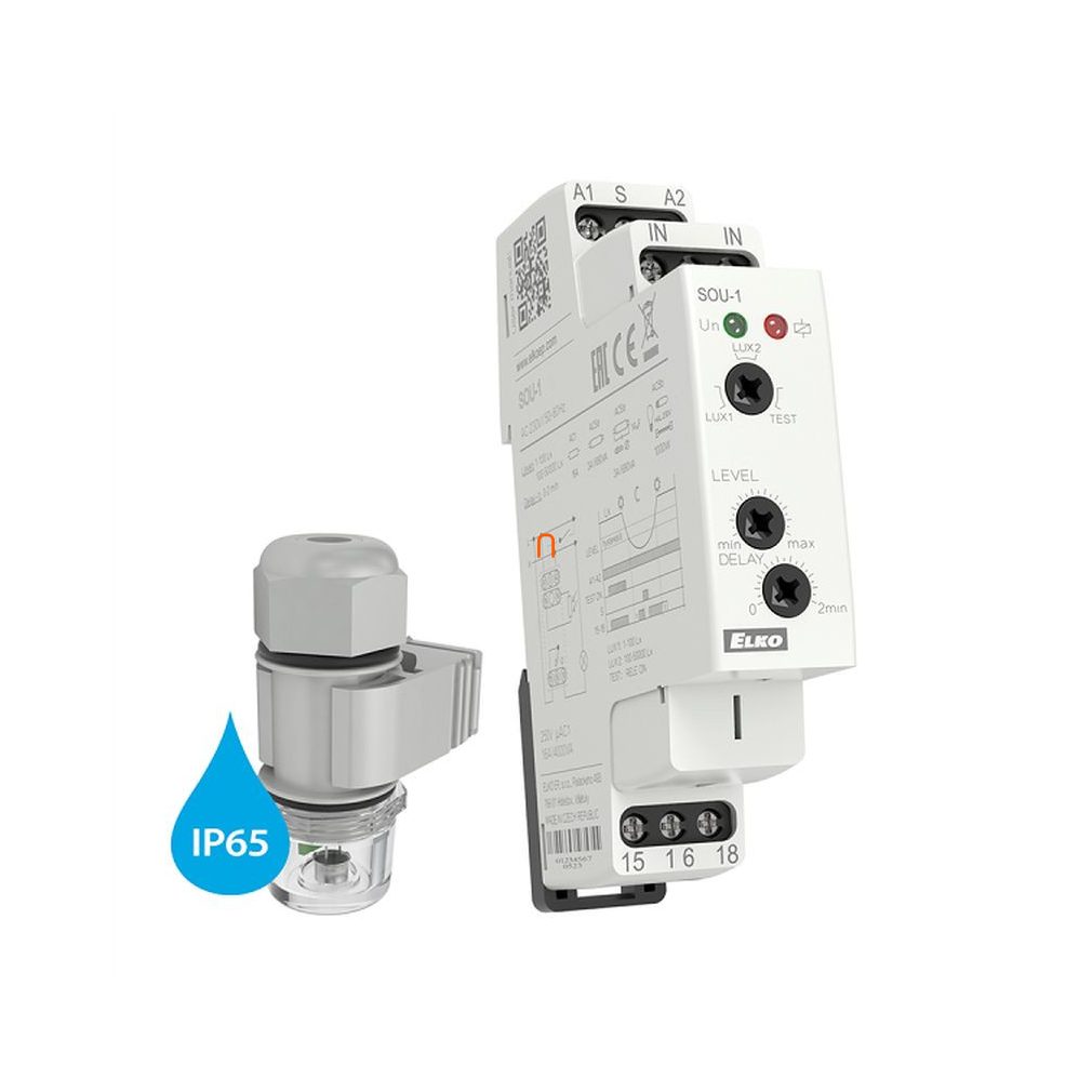 SOU-1/UNI Senzor de apus, AC/DC 12-240V, Elko Ep, 2101
