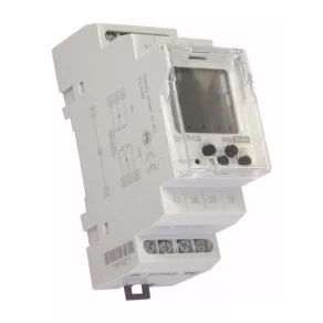  SHT-1/2 Temporizator digital 230 V, 16 A, 2 module, sursă de alimentare cu memorie pentru programare zilnică/săptămânală, Elko Ep, 3040