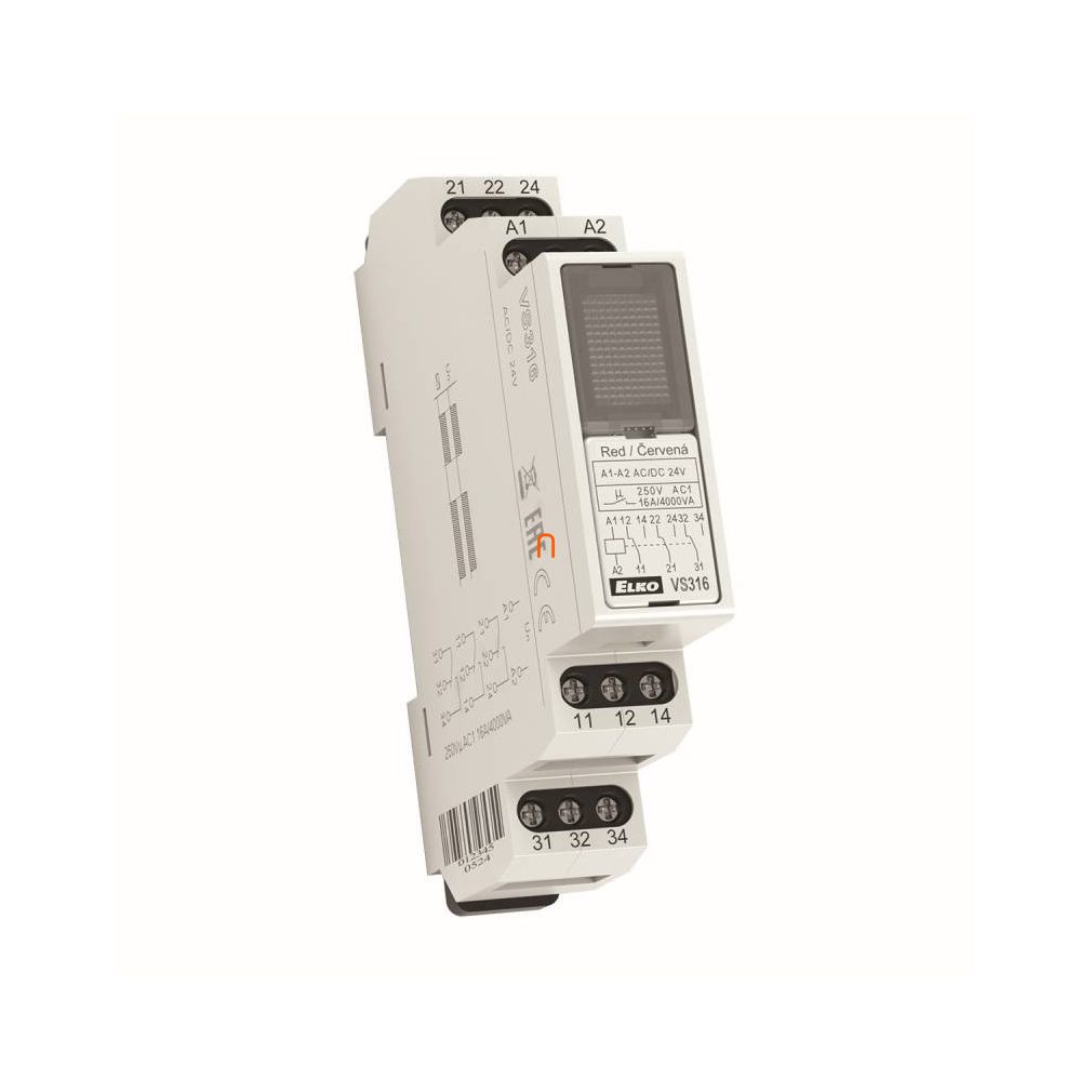 VS316/24V - alb - Releu auxiliar, Elko Ep, 3609