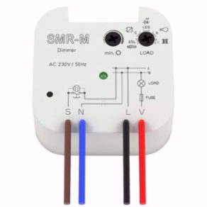   SMR-M 230V montabil pe întrerupător, Elko Ep, 4377 becuri LED și tuburi fluorescente economice pentru reglarea intensității luminoase!