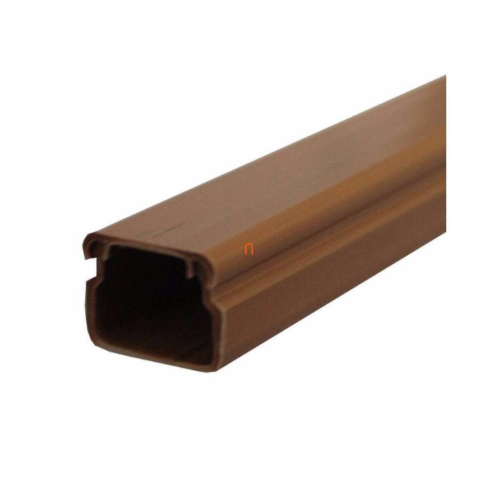 MCSN 18x13 (perimetru/miez) mini-canal de culoare maro închis, LV 18X13 TD Kopos (70 fm/pachet)
